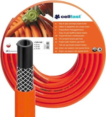 Image de Tuyau de propane-butane Cellfast 9Mm*50M