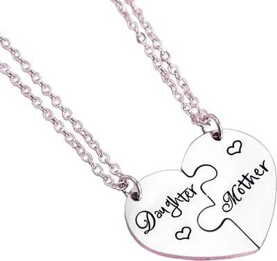 Produktbild von Halsketten für Mutter und Tochter - Elegante Silber Schmuckstücke KP23354