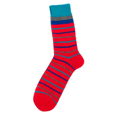 Imagen del producto de DIM Color Sox: calcetines altos de algodón para hombre, diseño cómodo y colorido. Modelo D080M