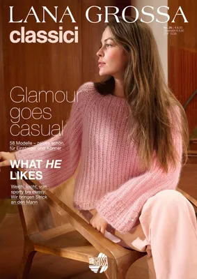 Produktbild von Lana Grossa CLASSICI No. 29 Strickmagazin mit 58 Modellen Herbst/Winter