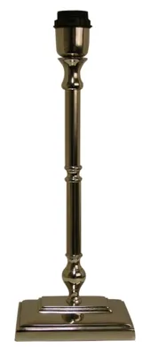 Produktbild von Light & Living Lampenfuss rechteckig 38 cm PURNA nickel