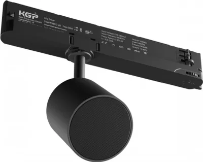 Produktbild von Bluetooth 3-Phasen-Stromschienenlautsprecher "SPEAKER" 10W schwarz