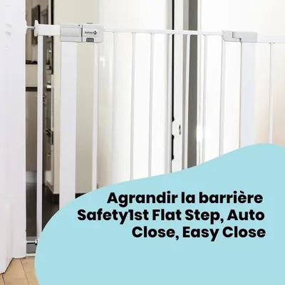Immagine prodotto di Estensione per cancelletto di sicurezza, 7 cm, metallo, bianco, compatibile con Safety 1st