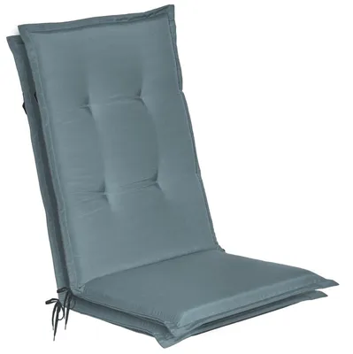 Produktbild von Beautissu 2er Set Gartenstuhlauflage Loft HL Taubenblau, 120x50x6cm