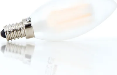 Immagine prodotto di Candela LED, E14, lampada, lampadina, lampadina di ricambio, pezzo di ricambio, 6 watt, 720 lumen, 2700 Kelvin, bianco caldo, opaco, dimmerabile