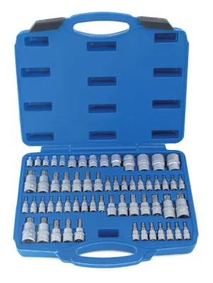 Obrázek produktu pro Sada nástrčných klíčů Torx a E-Torx  60ks Satra 12645