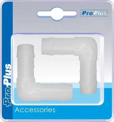 Immagine prodotto di Raccordo per tubo acqua 90 gradi 12mm 2 pezzi in blister