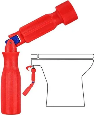 Image de Kit de montage pour abattants de WC, 10 pièces, avec clé à tube, kit pour le montage d'abattants de WC.