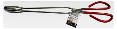Produktbild von Edelstahl Servier- und Grillzange, 38 cm, Silber