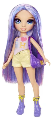 Produktbild von Rainbow High My Fashion Style Fashion Dolls - Violet, Modepuppe, Weiblich, 4 Jahr(e), Junge/Mädchen, 280 mm, Mehrfarbig