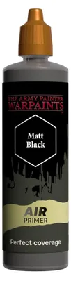 Produktbild von Grundierfarbe im Spray – Mattes Schwarz – 100 ml – Acryl-Grundierung für Miniaturen