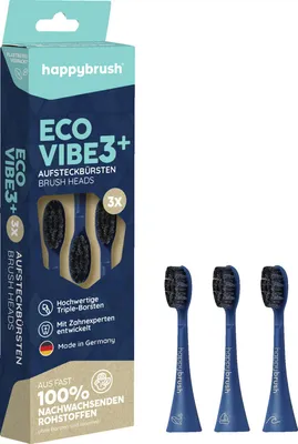 Produktbild von ECO VIBE 3 Auftsteckbürsten (blau)