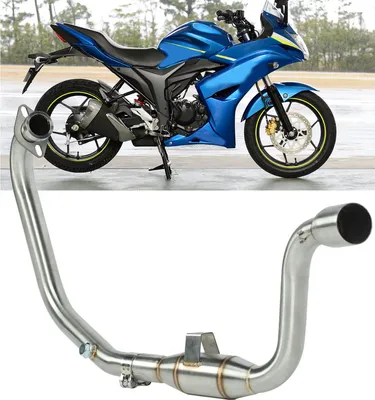 Obrázek produktu pro Náhradní sada pro spojení tlumiče výfuku motocyklu v přední části uprostřed pro Suzuki GIXXER155 GSX150F