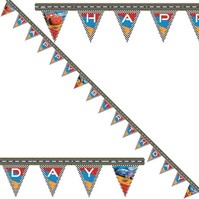Produktbild von Cars 3 | Happy Birthday Girlande