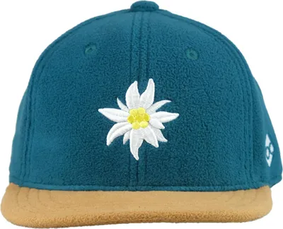 Produktbild von Bavarian Caps Fleece Cap "Edelweiß" mit Snapback Verschluss, blau, Gr. Einheitsgröße