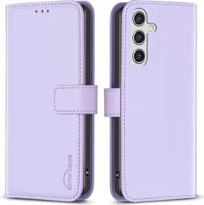 Produktbild von Samsung Galaxy A15 Hülle - BINFEN Klapphülle - Lavendel