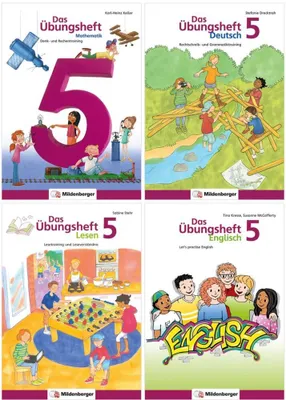 Obrázek produktu pro Sicher ins 6. Schuljahr - Rechnen - Schreiben - Lesen - Grammatik - Englisch · Klasse 5