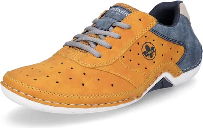 Produktbild von Rieker Herren Schuhe Halbschuhe Schnürschuhe 07506, Größe:42 EU, Farbe:Gelb