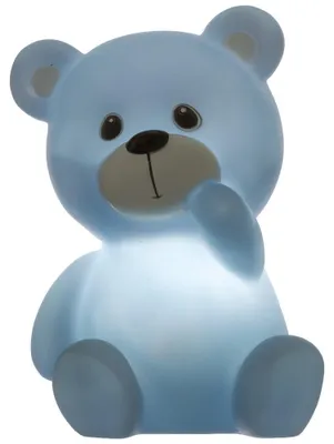 Produktbild von Atmosphera | Led Nachtlicht - Nachttischlampe - Weiße Teddybär - Kabellose Tischlampe, Tischlampe, Licht für Kinder