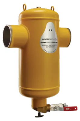Produktbild von EDER SPIROTECH Schlammabscheider, BE080LM, SpiroTrap Magnet, DN80, Schweißstutzen, 10bar, 110°C, 1 Stk.