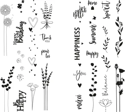 Produktbild von Transferfolie "Natural Life", 2 Blatt