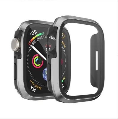 Zdjęcie produktu dla Obudowa ze stopu aluminium INF z folią hartowaną dla Apple Watch 10 42 mm