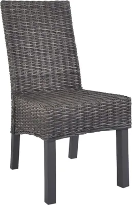 Produktbild von vidaXL Esszimmerstühle 4 Stk. Braun Kubu Rattan und Mangoholz