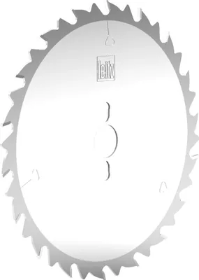 Produktbild von LEITZ Zuschneid Kreissägeblatt HW ø 400 x 4,0 x 30 mm Z18 Flachzahn (FZ) positiv