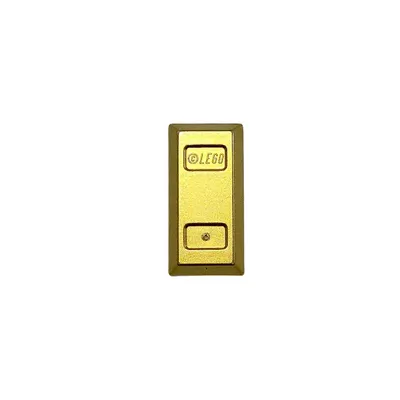 Immagine prodotto di LEGO® 1x2 Barra d'oro metallizzata - 6294492 NUOVO! Quantità 100x