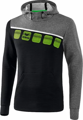 Produktbild von erima 5-C Kapuzensweat new royal/black/white XL