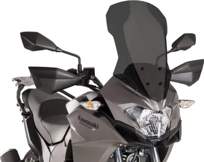 Produktbild von PUIG 9710F Tourenscheibe  passend fuer KAWASAKI VERSYS-X 300 Stark getönt