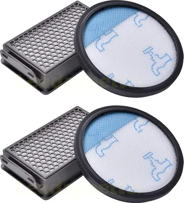 Produktbild von Sillar 2× HEPA Filterset Rowenta RO37xx RO3731EA ZR005901 Ersatz Tefal Moulinex