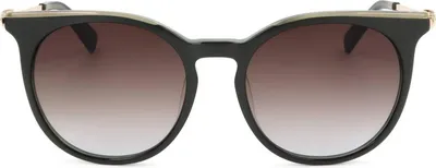Image de Lunettes de soleil pour femme Longchamp LO693S vert métallisé / marron foncé, 52/18/140