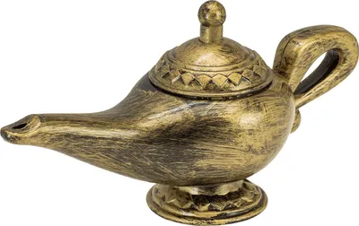 Produktbild von Antike Genie Lampe – 23 cm – Magisches Accessoire