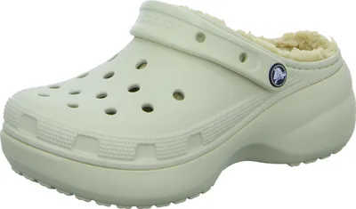Produktbild von Crocs Woman Classic Platform Lined Clog  beige EUR 39-40 (W9)