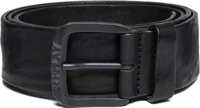 Image de REPLAY Cuir ceinture Vintage Leather Belt W100 Black noir