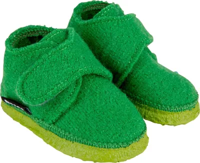 Produktbild von Nanga Leila Baby Hausschuh Klett EUR 19 grün