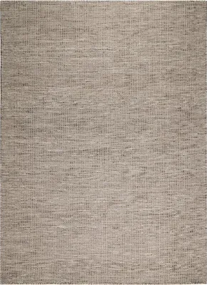 Produktbild von Handgefertigter Kelim-Teppich aus Wolle mit einfarbigem Muster LOOK 408