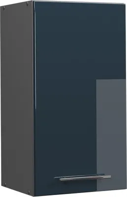 Produktbild von Hängeschrank Vicco Fame-Line Dunkelblau Hochglanz 40 cm, Model 48826