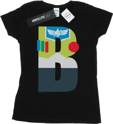 Produktbild von Disney - "Alphabet B Is For Lightyear" T-Shirt für Damen BI44286 (M) (Schwarz)