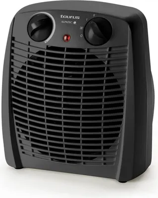Produktbild von Taurus - New Gobi Heater | 2000W | 2 Stufen de heat | Ventilatorfunktion | Einstellbarer Thermostat | Thermoschutz | Kontrollleuchte | Tragegriff de | Schwarz