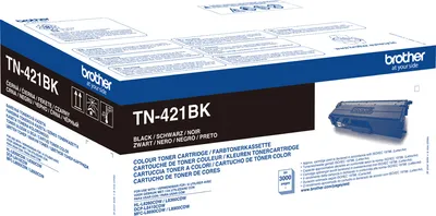 Productafbeelding van Brother TN421BK, originele tonerkarton zwart
