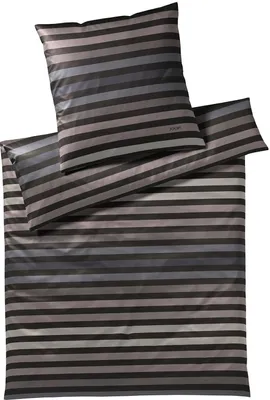 Produktbild von JOOP! Mako-Satin-Bettwäsche-Garnitur Tone Farbe Stone Größe 200x220+2x80x80