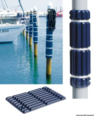 Produktbild von Marina- und Pfahlfender 800 mm blau - Osculati 33.519.09