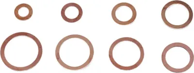 Image de Sump Plug Washers, Copper Washers, Copper Washer Kit, Sump Plug Washers, Flat Ring Washers