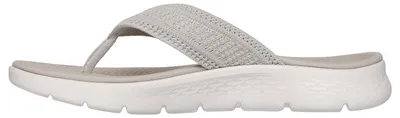 Image de Skechers Femmes Séparateurs d'orteils/mules GO WALK FLEX HOLLY Taupe Textile Taille : 42