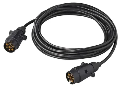 Produktbild von Verlängerungskabel 5M mit 2x 7-poligem Stecker PVC