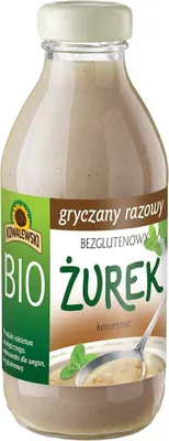 Produktbild von GLUTENFREIES -KONZENTRAT AUS VOLLKORN-BUCHWEIZEN-ŻUREK 320 ml – KOWALEWSKI