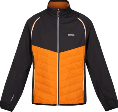 Produktbild von Regatta - "Steren Hybrid" Softshelljacke für Herren RG9163 (M) (Orangen Pfeffer/Asche)