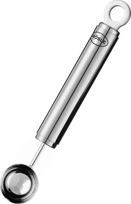 Produktbild von RÖSLE Kugelausstecher Edelstahl 18/10 3cm für Melonen Obst Gemüse spülmaschinenfest Silber